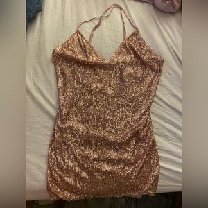 Victoria secret sequence dress.